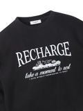  Sweatshirt POLHAM Graphic xuất Hàn mẫu Unisex. Chất nỉ bông dày dặn. 