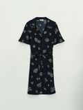  Đầm ZARINA Belted dress with floral print dành cho Nữ. 