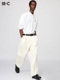  Quần Uni Ống Rộng Barrel Pants dành cho Nam. 