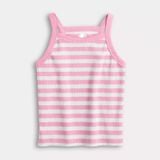  SET 2 áo ba lỗ SO High Square Neck Tank Top dành cho Nữ. Chất vải cotton dập gân, co giãn thoải mái. 