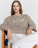  Sweatshirt Giordano Garment-dyed graphic. 
