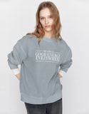  Sweatshirt Giordano Garment-dyed graphic. 