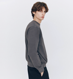  Sweatshirt Giordano Garment-dyed graphic. 