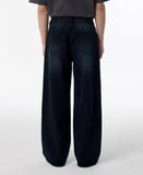  Quần jeans ống rộng Musinsa Big Brush Extra Wide Denim Pants dành cho Nam. 