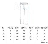  Quần jeans ống rộng Mixxo Wide Jeans dành cho Nữ. 