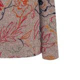  Áo tay dài nỉ CRD Flower Drawing Tea Long Sleeve dành cho Nữ. Chất vải nỉ dày dặn, ấm áp. 