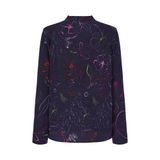  Áo tay dài nỉ CRD Flower Drawing Tea Long Sleeve dành cho Nữ. Chất vải nỉ dày dặn, ấm áp. 