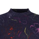  Áo tay dài nỉ CRD Flower Drawing Tea Long Sleeve dành cho Nữ. Chất vải nỉ dày dặn, ấm áp. 