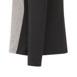  Áo 1/4 zip CRD Simple Round Neck dành cho Nữ. Chất vải nỉ phối waffle knit mềm mịn, ấm áp 