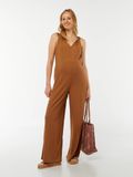  Jumpsuit Kiabi dành cho Nữ. Chất vải Waffle knit nhăn tự nhiên, co giãn thoải mái. 