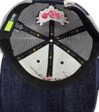  Nón Nice Denim Trucker. Unisex. Freesize. Xanh đậm. 