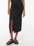  Chân váy Kiabi Midi Skirt dành cho Nữ. Chất vải Waffle knit nhăn tự nhiên, co giãn thoải mái. 