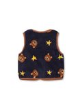  Gile Lông Topten Cha Yoon Art Fluffy Fleece Vest xuất Hàn dành cho Bé. Chất lông mềm mịn. 