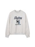  Sweatshirt POLHAM Short Soft Terry Big Graphic xuất Hàn dành cho Nữ. 