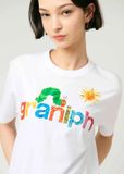  Áo thun Graniph graphic. Unisex dành cho cả Nam và Nữ. Chất vải cotton dày dặn, chắc chắn. 