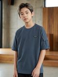 Áo thun YOUNGSTER Aicha Woven Mix Short Sleeve T-shirt dành cho Bé. Phối Túi. 
