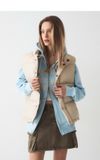  Phao gile chần bông Whoau Padded Vest Jacket xuất Hàn. Unisex. 
