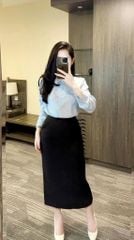 TQ4523 SET ÁO SƠMI CÔNG SỞ - CHÂN VÁY FORM A