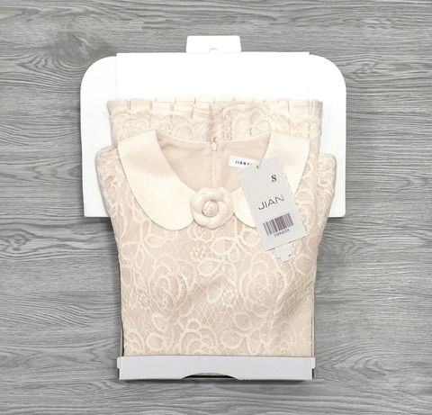 TB9453 ĐẦM REN PHỐI TAG HOA NGẮN