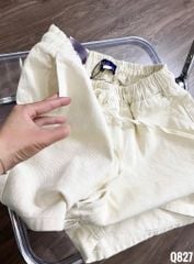 VGU1193 QUẦN SHORT KAKI LƯNG THUN
