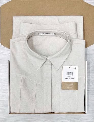 TQ4366 - SET ÁO KIỂU SƠ MI + CHÂN VÁY DÀI KEM