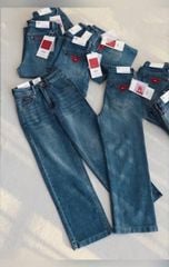 VGU0579 - QUẦN JEAN PHỐI TAG ĐỎ (QUẦN LẺ)