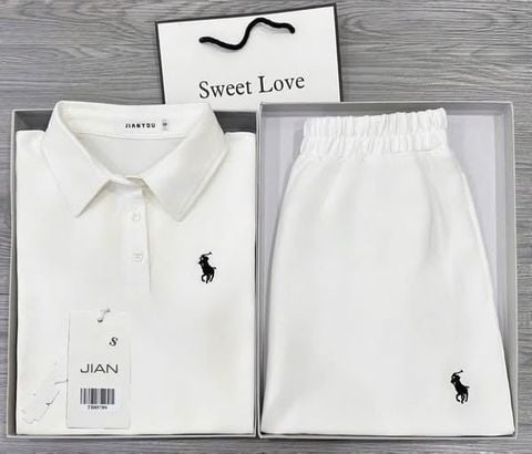 TB8578 - SET THỂ THAO FULL TRẮNG