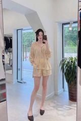 TB8559 - SET ÁO KIỂU HOA + QUẦN NGẮN