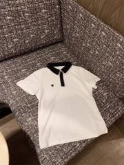 VRA0660 - SET ÁO POLO + C.VÁY XẾP LY THÊU ONG