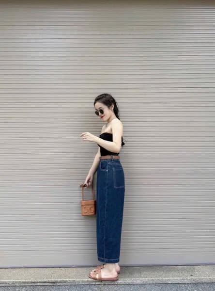 VGU0633 - QUẦN BAGGY SUÔNG JEAN (QUẦN LẺ)