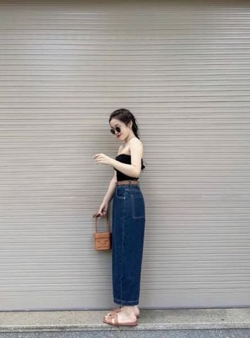 VGU0633 - QUẦN BAGGY SUÔNG JEAN (QUẦN LẺ)