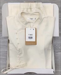 KS0606 - SET ĐỒ LAM TRẮNG KEM