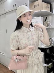 KS1002 - ÁO XÔ THÊU HOA (ÁO LẺ)