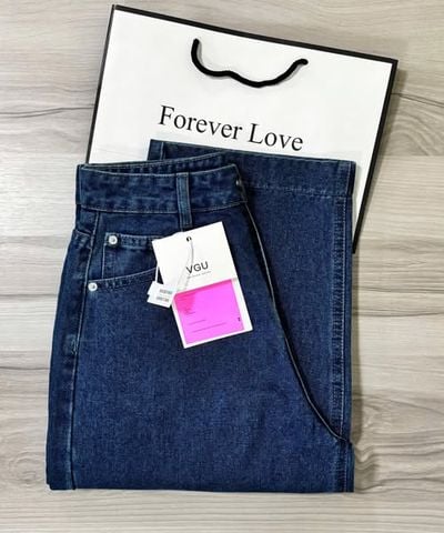 VGU0633 - QUẦN BAGGY SUÔNG JEAN (QUẦN LẺ)