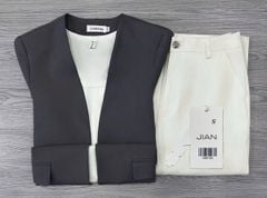 TB8719 - SET ÁO BLAZER + QUẦN DÀI KÈM ÁO THUN (3 MÓN)