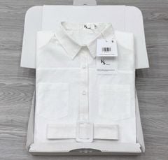 KS1013 - ÁO SÁT NÁCH KÈM NỊT TRẮNG (ÁO LẺ)