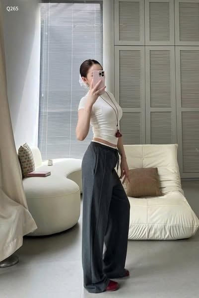 VGU0675 - QUẦN DÀI XÁM ĐEN (QUẦN LẺ)