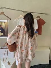 TB8699 - SET TƠ IN HOA PHỐI NƠ CỔ