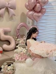 KS5139 - ĐẦM SÁT NÁCH KEM ĐÍNH NGỌC