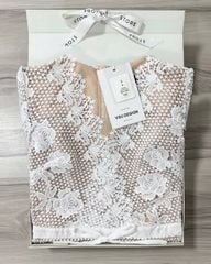 VGU0647 - ĐẦM BODY REN TRẮNG