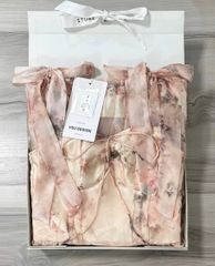 VGU0703 - ĐẦM 2 DÂY NƠ HỌA TIẾT