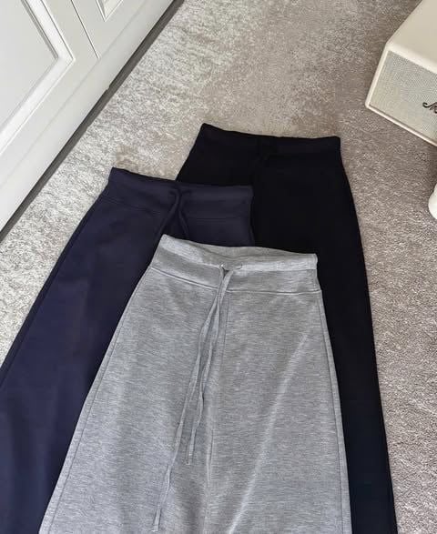 KS1225 - QUẦN DÀI THUN UMI LẠNH - MÀU ĐEN