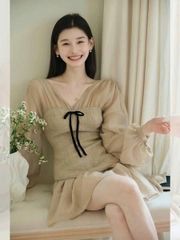 VGU0728 - SET TK PHỐI NƠ CAO CẤP (MÀU DA)