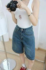 VGU0787 - QUẦN JEAN NGỐ XANH ĐẬM (QUẦN LẺ)