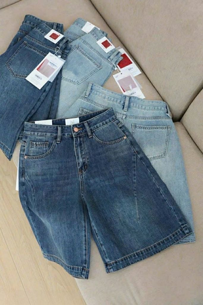 VGU0788 - QUẦN JEAN NGỐ XANH NHẠT (QUẦN LẺ)