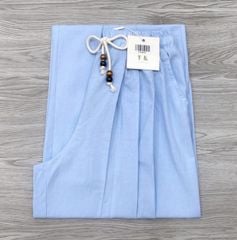 KS1031 - QUẦN LINEN ỐNG RỘNG - XANH (QUẦN LẺ)