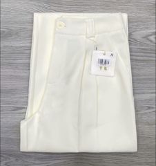 KS1034 - QUẦN SUÔNG TRẮNG KEM - KHÔNG KÈM NỊT (QUẦN LẺ)