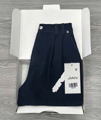 TB8665 - QUẦN SHORT JEAN - XANH ĐẬM