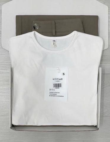 TQ4450 - SET CHÍNH PHẨM ÁO THUN - QUẦN DÀI ( ÁO TRẮNG)