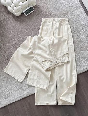 TQ4463 - QUẦN DÀI SUÔNG KEM (QUẦN LẺ)